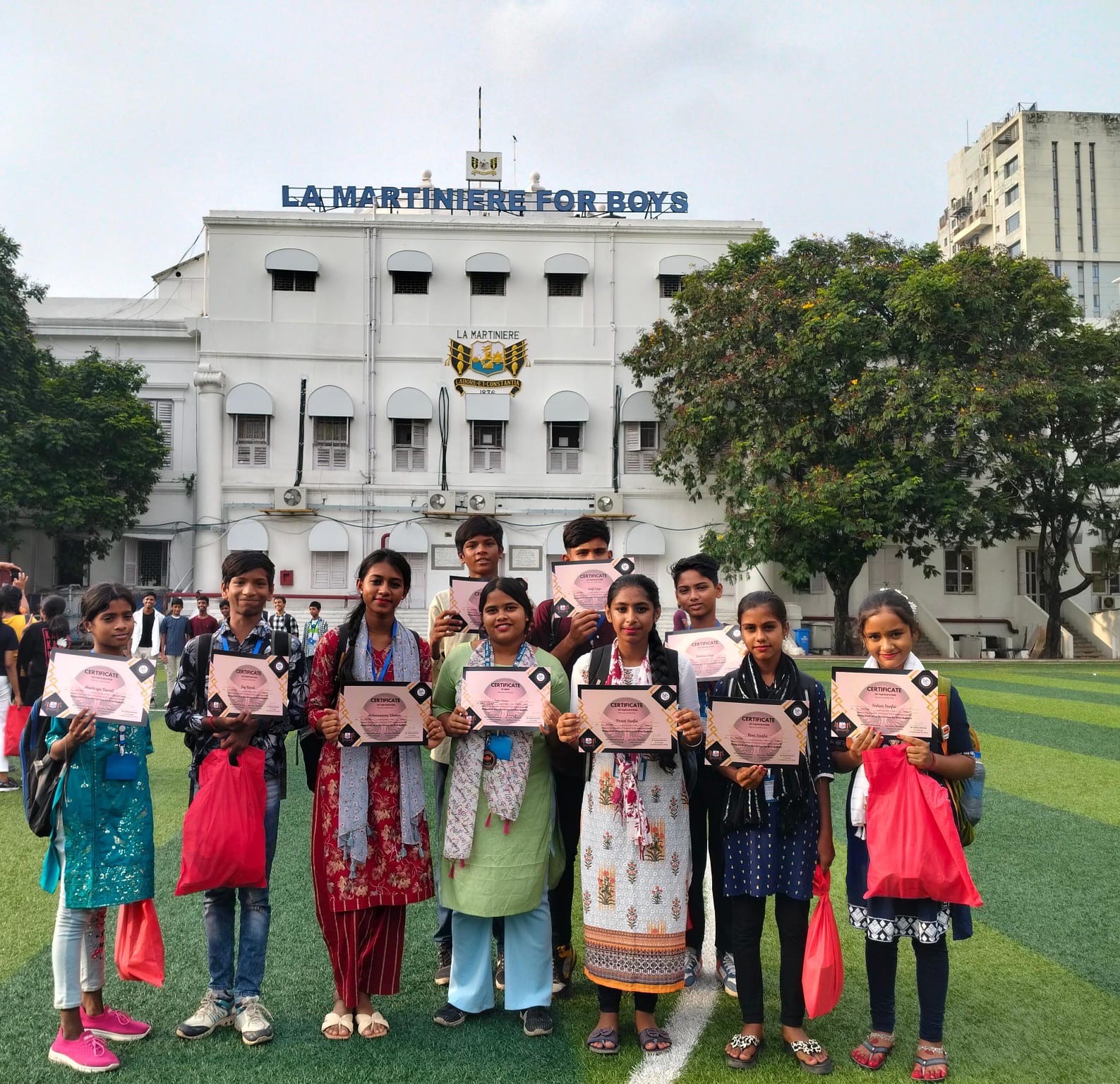 Celebrating Excellence: Swapno Chhoya Students Bring Home Medals from La Martinere!